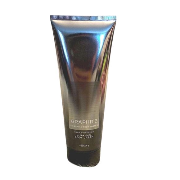 NWT Bath & Body Works Graphite Shea Men Body Cream - Picture 1 of 4